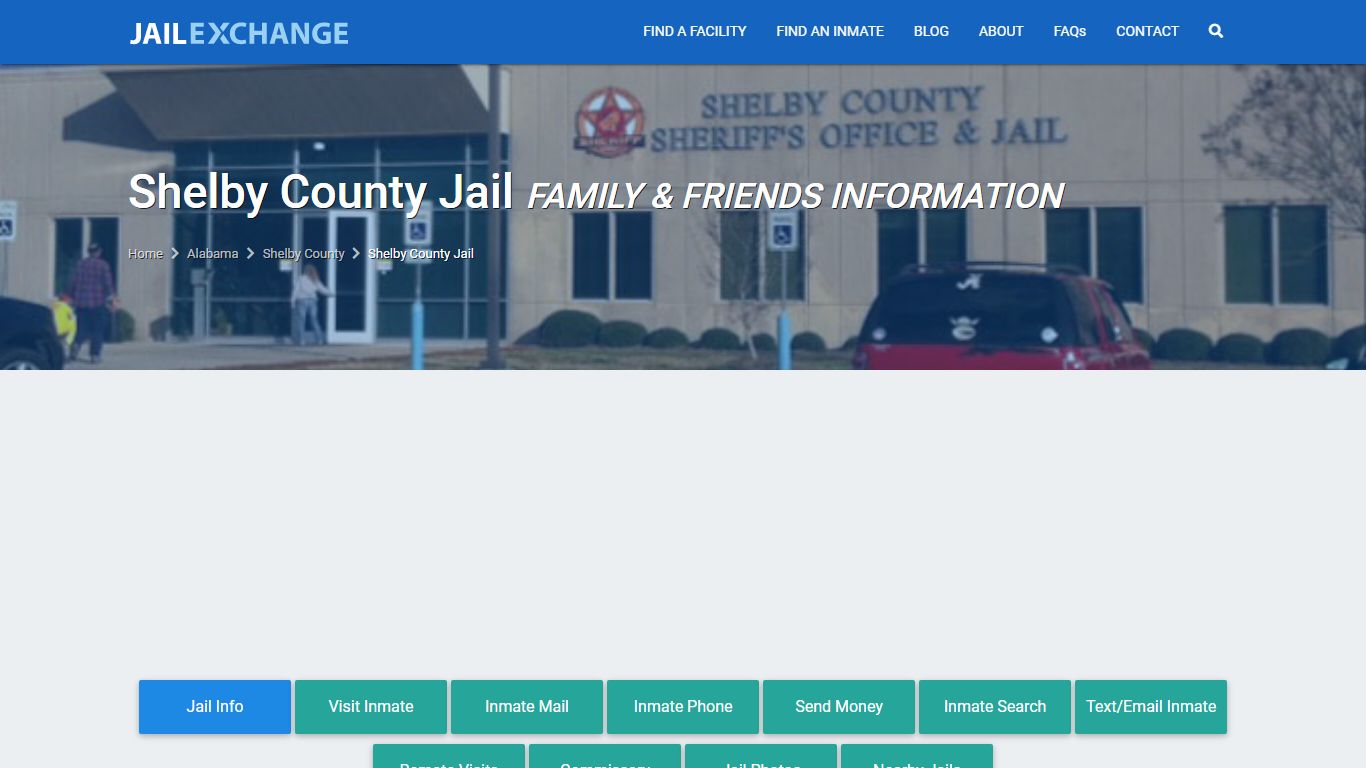 Shelby County Jail AL | Booking, Visiting, Calls, Phone